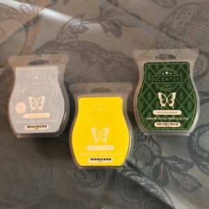 Scentsy Pack of 3 Scent Bars, NIP